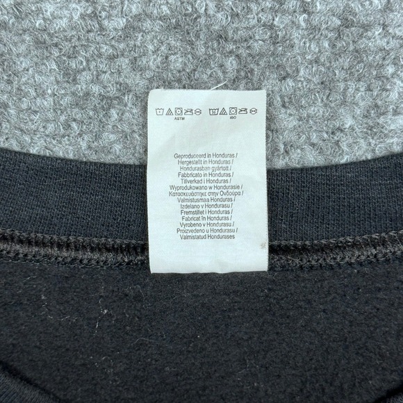 Gildan Heavy Blend Black Bad Witch Graphic Crewneck Sweatshirt Size 2XL - Picture 5 of 9